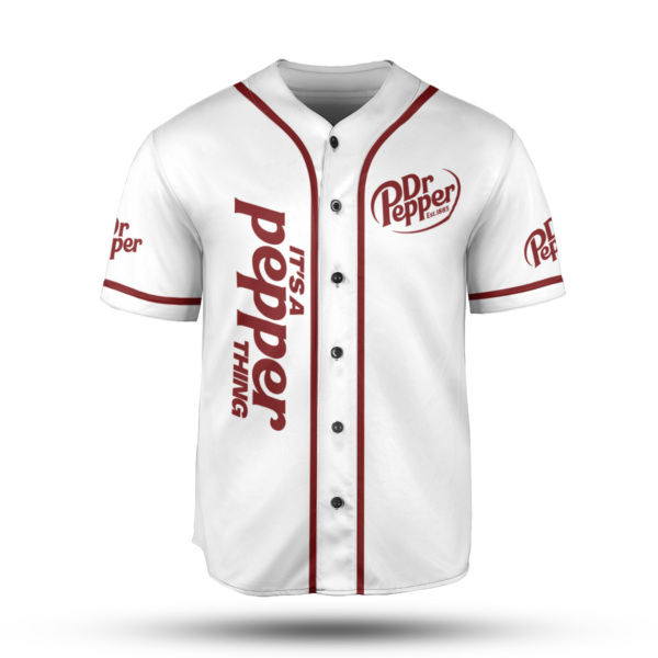 Score Big with Dr Pepper Diet Drink Baseball Jerseys – Limited Collection