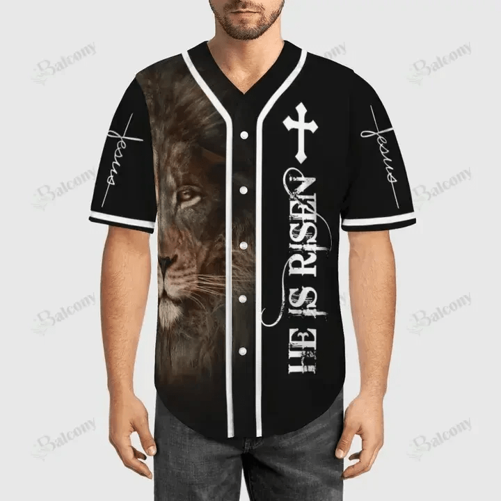 Baseball Tee Jesus – He Is Risen Baseball Jersey 168 – Gift Men Women Baseball Tee Jesus – He Is Risen Baseball Jersey 168 – Gift Men Women