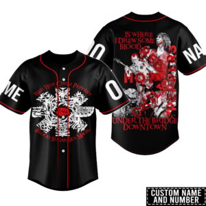 Red Hot Chili Peppers Baseball Jersey For Men Women And Kids Gift for Fans 1