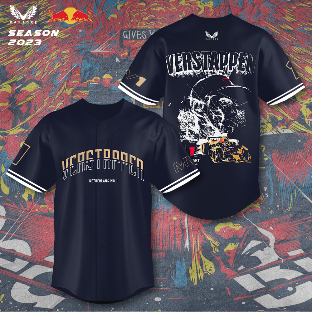 Red Bull Racing F1 Baseball Jersey – Gift for Men Women Red Bull Racing F1 Baseball Jersey – Gift for Men Women