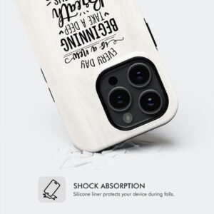 Every day is a new beginning take a deep breath of Jesus phone case 1