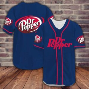 Dr Pepper Baseball Jersey - Perfect Soda Lover Gift for Men & Women