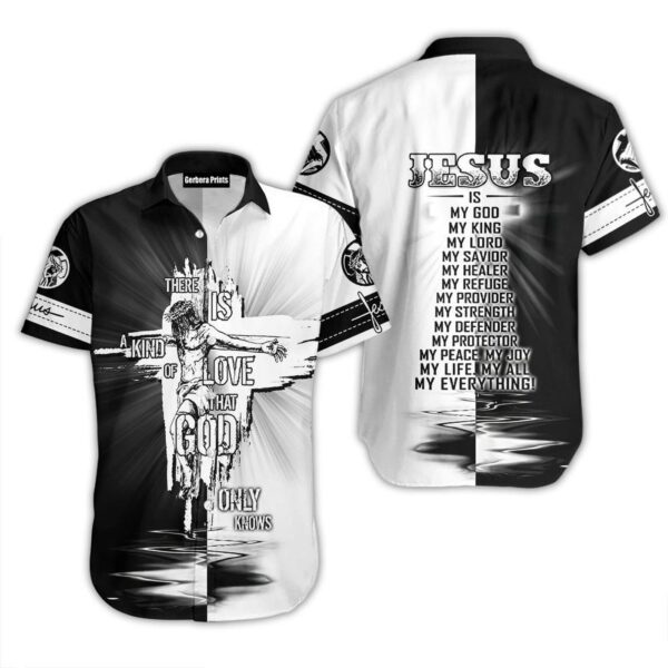 Jesus Custom Name Aloha Hawaiian Shirts For Men & For Women NH1002  – Gift Men Women Days