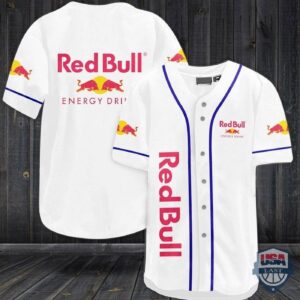 Red Bull Energy Drink Baseball Jersey Shirt