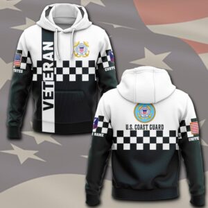 US Coast Guard, Life And Pride – Hoodie - Gift for Dad Father's Day