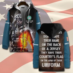 US Coast Guard, I Walked The Walk – Zip Hoodie - Gift for Dad Father's Day