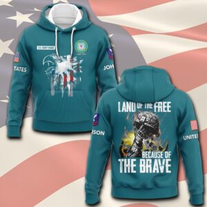 US Coast Guard, Life And Pride – Hoodie - Gift for Dad Father's Day