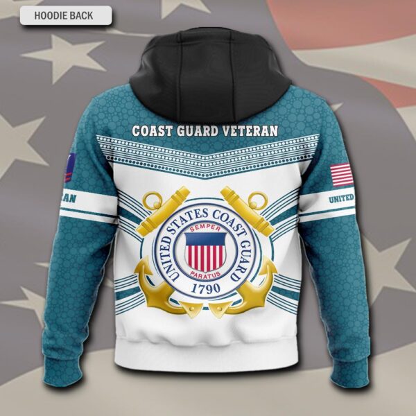 US Coast Guard, E 9 Gold – Hoodie – Gift for Dad Father’s Day