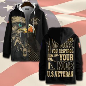 US Coast Guard, Semper Paratus – Zip Hoodie - Gift for Dad Father's Day