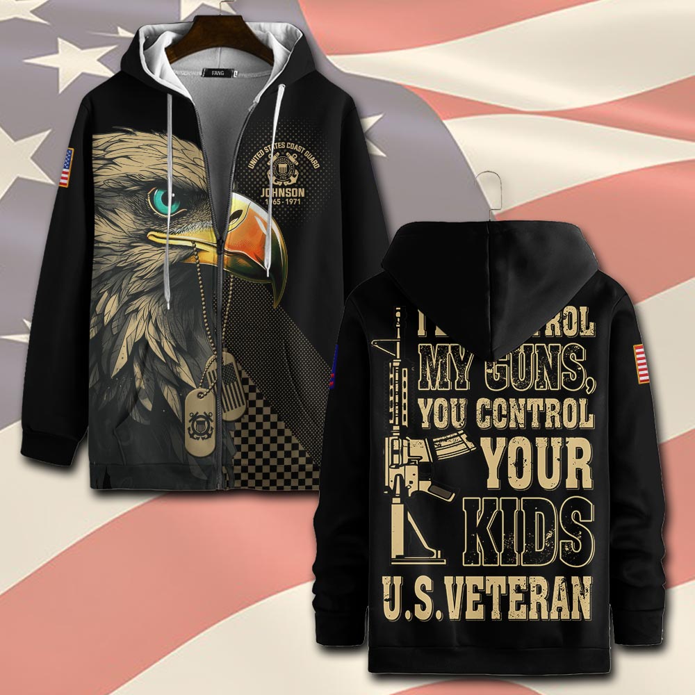 US Coast Guard, Semper Paratus – Zip Hoodie – Gift for Dad Father’s Day US Coast Guard, Semper Paratus – Zip Hoodie – Gift for Dad Father’s Day