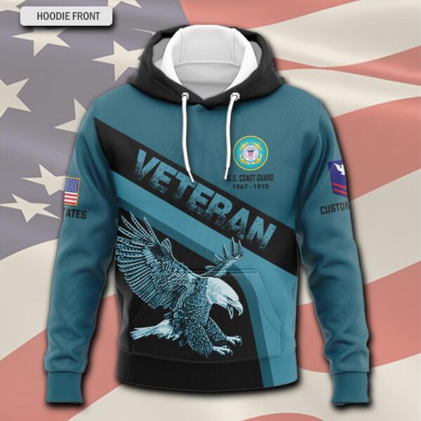 US Coast Guard, Semper Paratus – Hoodie – Gift for Dad Father’s Day