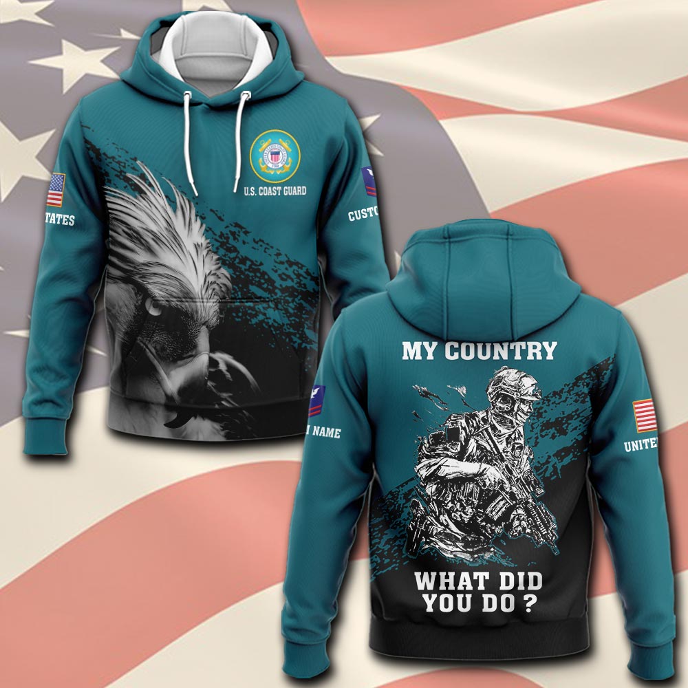 US Coast Guard, E 6 Red – Hoodie – Gift for Dad Father’s Day US Coast Guard, E 6 Red – Hoodie – Gift for Dad Father’s Day