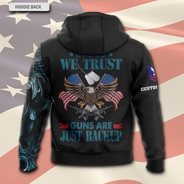 US Coast Guard, E 7 Red – Hoodie – Gift for Dad Father’s Day