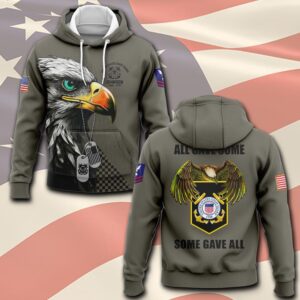 US Coast Guard, No One Gets Left Behind – Hoodie - Gift for Dad Father's Day