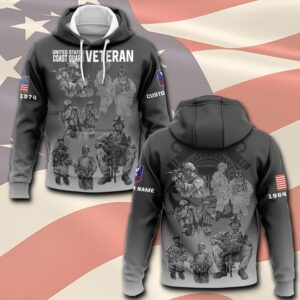US Coast Guard, Honor The Fallen – Hoodie - Gift for Dad Father's Day