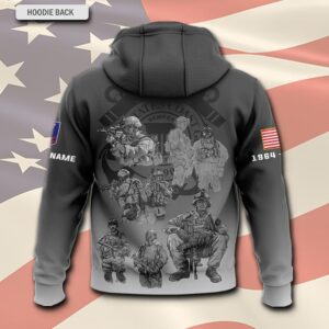 US Coast Guard, Honor The Fallen – Hoodie - Gift for Dad Father's Day 1