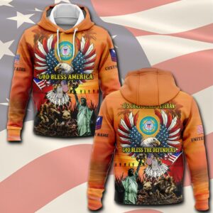 US Coast Guard, E 2 Blue – Hoodie - Gift for Dad Father's Day