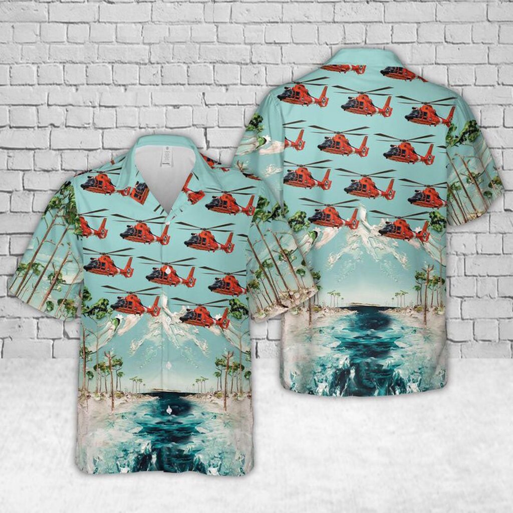 Airbus MH-65 Dolphin US Coast Guard Hawaiian Shirt – Gift for Dad Father’s Day Airbus MH-65 Dolphin US Coast Guard Hawaiian Shirt – Gift for Dad Father’s Day
