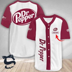 Personalized Classic Lover Dr Pepper Baseball Jersey