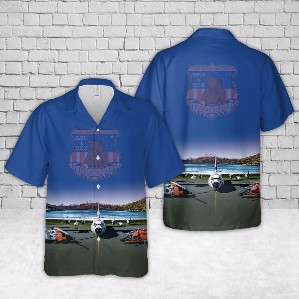 US Coast Guard Air Station Kodiak Hawaiian Shirt – Gift for Dad Father’s Day US Coast Guard Air Station Kodiak Hawaiian Shirt – Gift for Dad Father’s Day