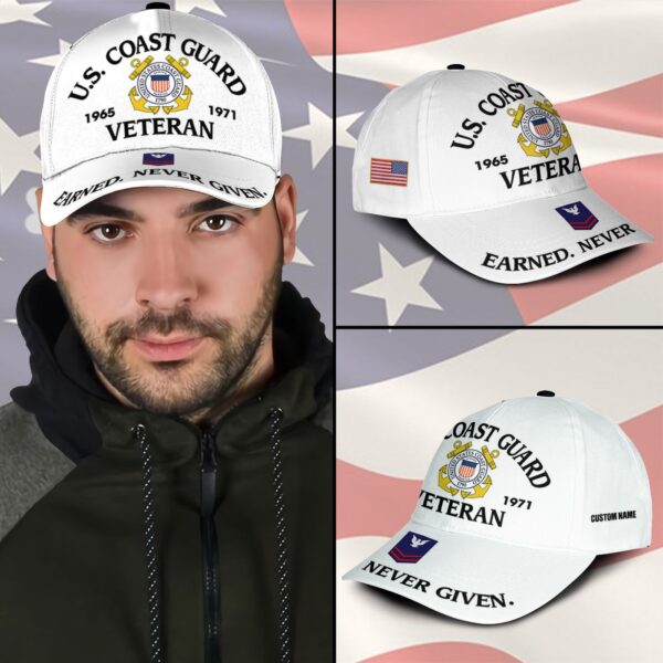 US Coast Guard, All Gave Some, Some Gave All – Classic Cap Gift for Men Dad Fathers