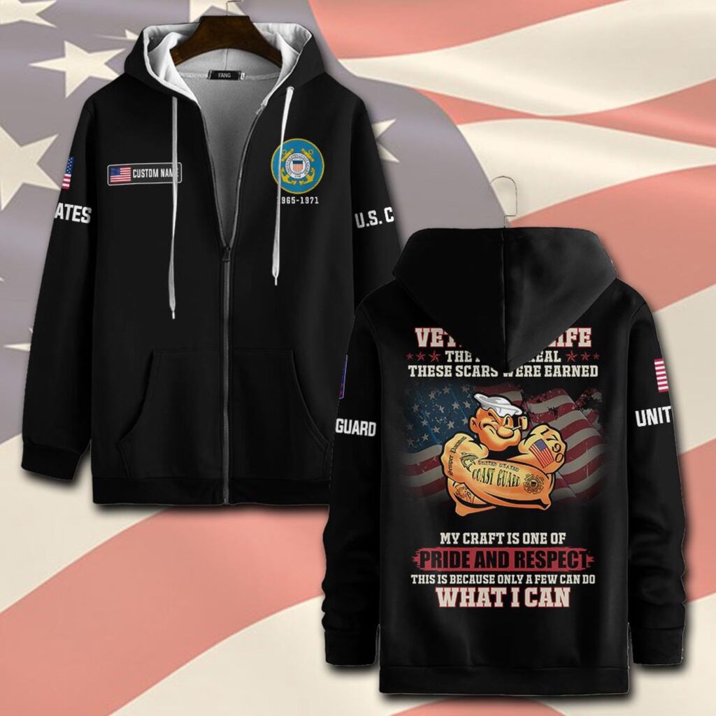 US Coast Guard, All Gave Some, Some Gave All – Zip Hoodie – Gift for Dad Father’s Day US Coast Guard, All Gave Some, Some Gave All – Zip Hoodie – Gift for Dad Father’s Day