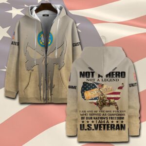 US Coast Guard, All Gave Some, Some Gave All – Zip Hoodie - Gift for Dad Father's Day