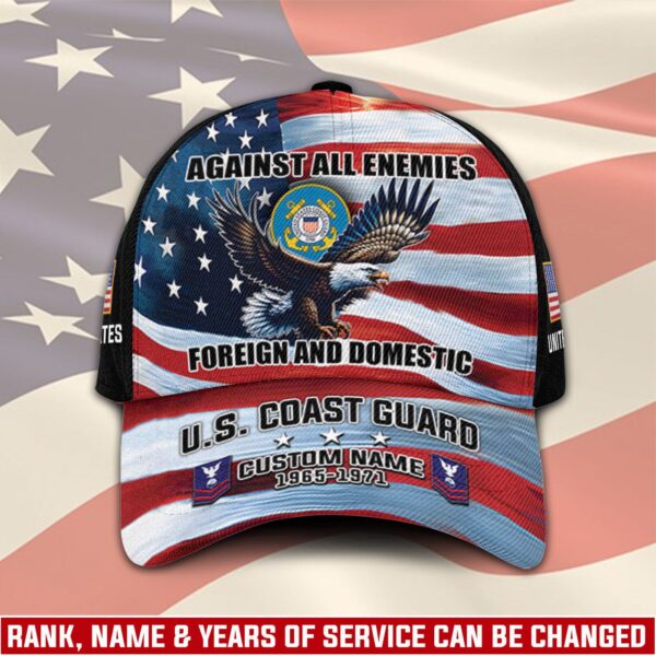 US Coast Guard, Always Ready – Classic Cap Gift for Men Dad Fathers