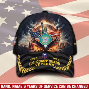 US Coast Guard, Always Ready – Classic Cap Gift for Men Dad Fathers