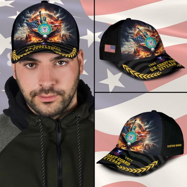 US Coast Guard, Always Ready – Classic Cap Gift for Men Dad Fathers