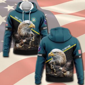 US Coast Guard, Always Ready – Hoodie - Gift for Dad Father's Day