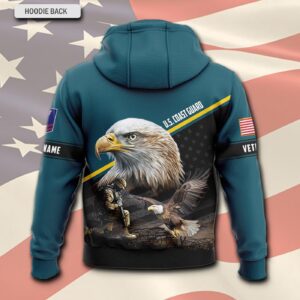 US Coast Guard, Always Ready – Hoodie - Gift for Dad Father's Day 1