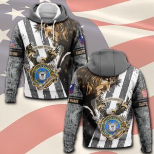 US Coast Guard, Always Ready – Hoodie - Gift for Dad Father's Day