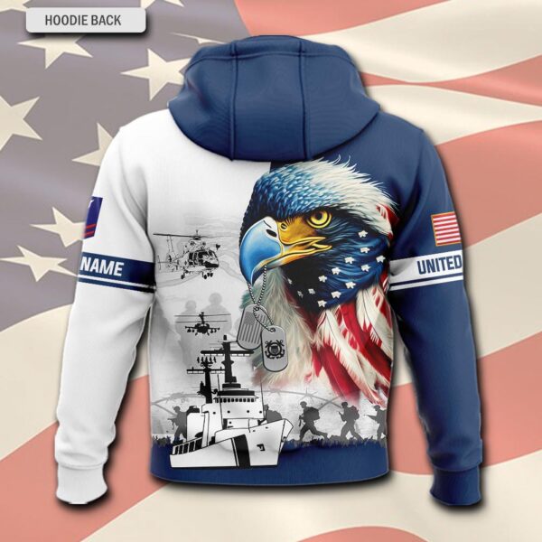 US Coast Guard, Always Ready – Hoodie – Gift for Dad Father’s Day