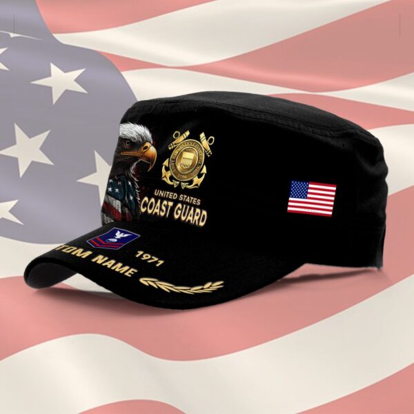 US Coast Guard, Always Ready – Military Cap Gift for Men Dad Fathers