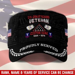 US Coast Guard, Always Ready – Military Cap Gift for Men Dad Fathers
