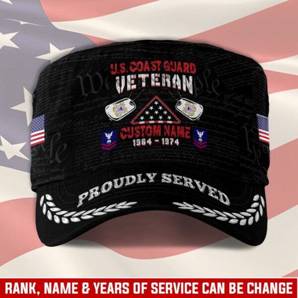 US Coast Guard, Always Ready – Military Cap Gift for Men Dad Fathers