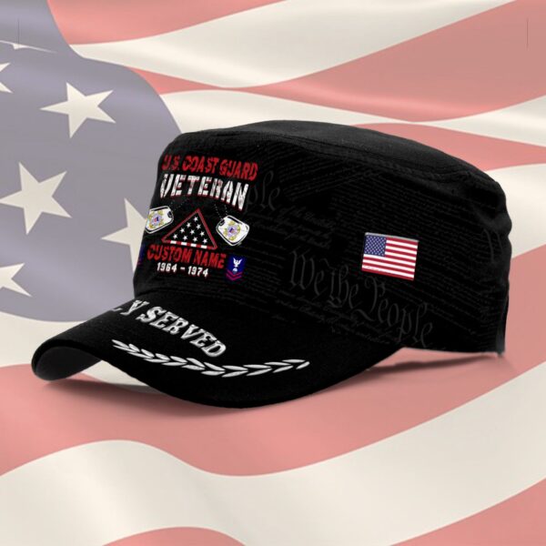 US Coast Guard, Always Ready – Military Cap Gift for Men Dad Fathers