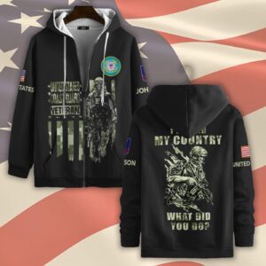 US Coast Guard, Always Ready – Zip Hoodie - Gift for Dad Father's Day