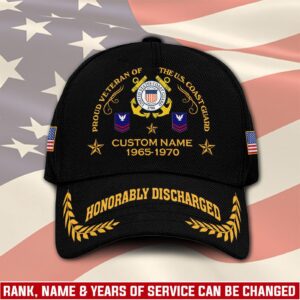 US Coast Guard, Always Remember, Never Forget – Classic Cap Gift for Men Dad Fathers