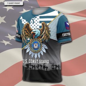 US Coast Guard, Always Remember, Never Forget – T-Shirt - Gift for Dad Father's Day 1