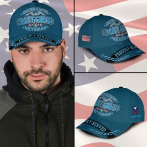 US Coast Guard, American By Birth, Veteran By Choice – Classic Cap Gift for Men Dad Fathers 3