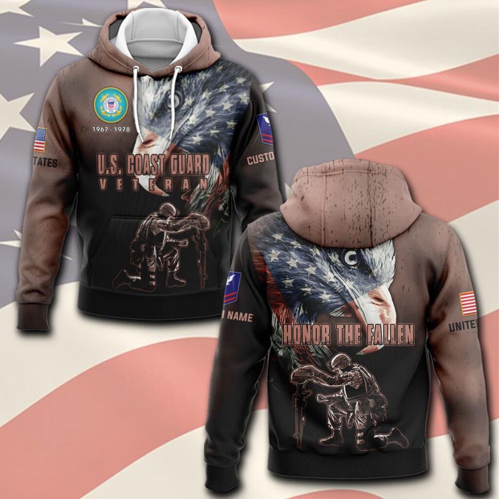 US Coast Guard, American By Birth, Veteran By Choice – Hoodie – Gift for Dad Father’s Day US Coast Guard, American By Birth, Veteran By Choice – Hoodie – Gift for Dad Father’s Day