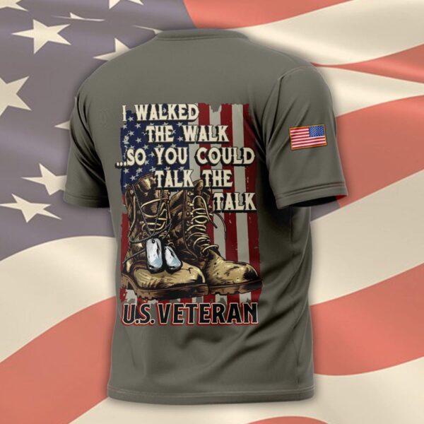 US Coast Guard, American By Birth, Veteran By Choice – T-Shirt – Gift for Dad Father’s Day