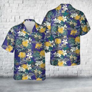 US Coast Guard Auxiliary Recreational Boating Safety Insignia Hawaiian Shirt - Gift for Dad Father's Day