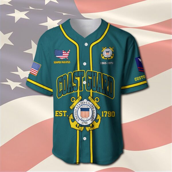 US Coast Guard – Baseball Jersey