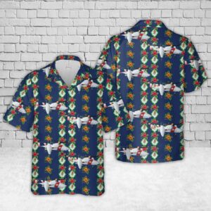 US Coast Guard Bell TR911X Eagle Eye Hawaiian Shirt - Gift for Dad Father's Day