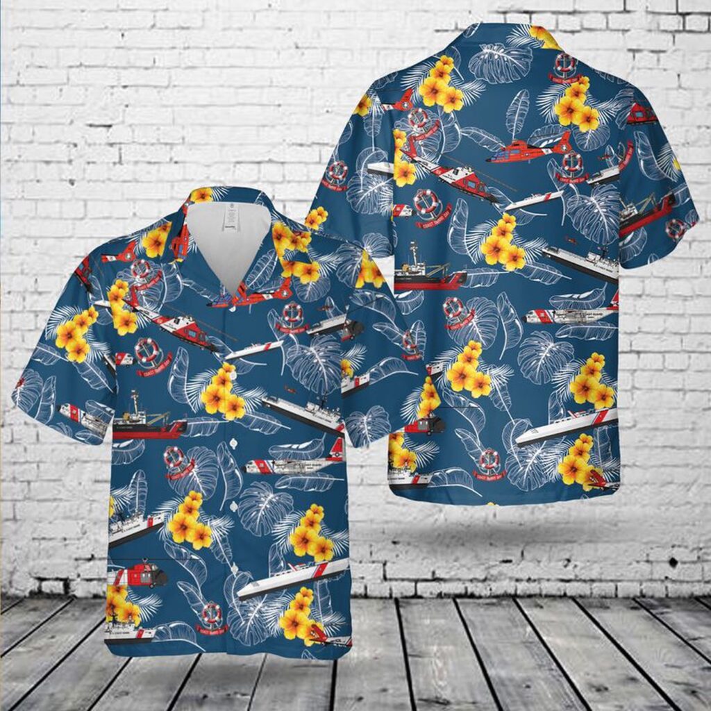 US Coast Guard Birthday Hawaiian Shirt – Gift for Dad Father’s Day US Coast Guard Birthday Hawaiian Shirt – Gift for Dad Father’s Day