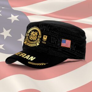US Coast Guard, Born Ready – Military Cap Gift for Men Dad Fathers 3