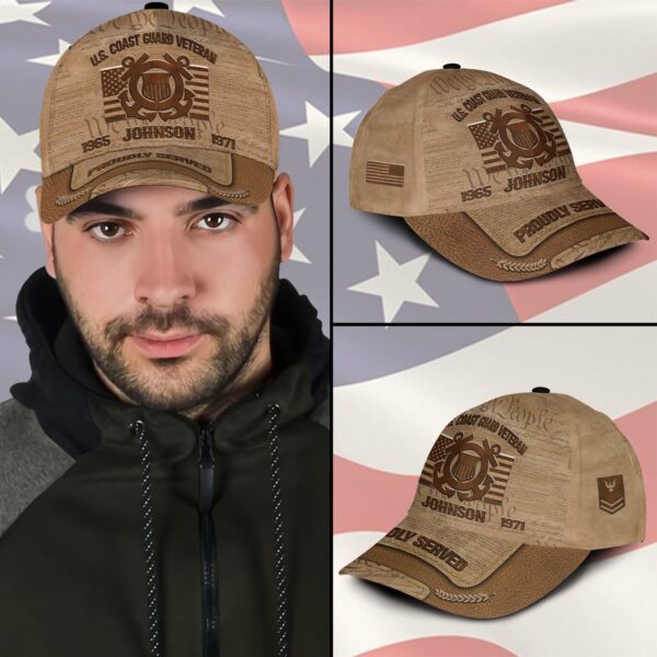 US Coast Guard – Classic Cap Gift for Men Dad Fathers